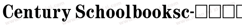 Century Schoolbooksc字体转换